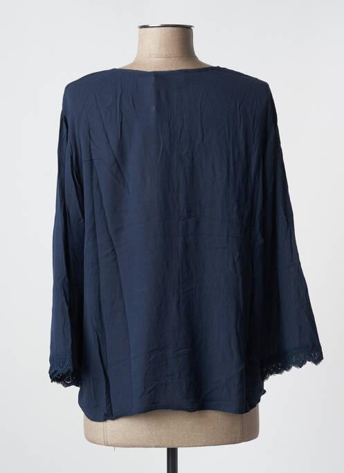Blouse manches longues manches longues bleu CREAM femme