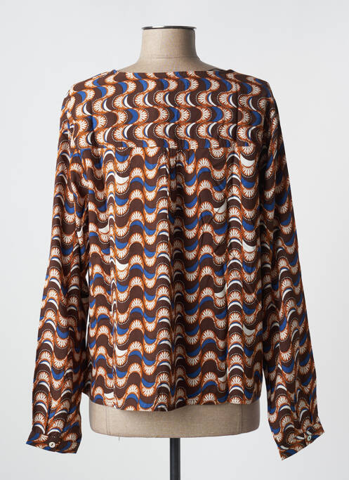 Blouse marron CREAM pour femme