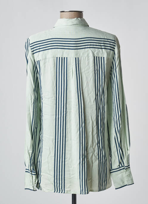 Chemisier vert ICHI pour femme