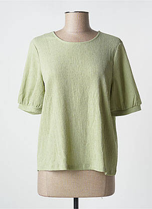 Blouse manches courtes manches courtes vert VERO MODA femme