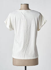 T-shirt beige CREAM pour femme seconde vue