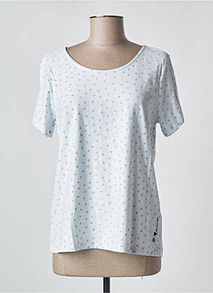 T-shirt bleu CREAM pour femme