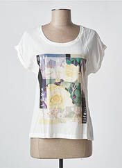 T-shirt jaune CREAM pour femme seconde vue