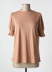 T-shirt marron CREAM pour femme seconde vue