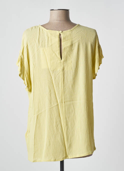 Top jaune ICHI pour femme