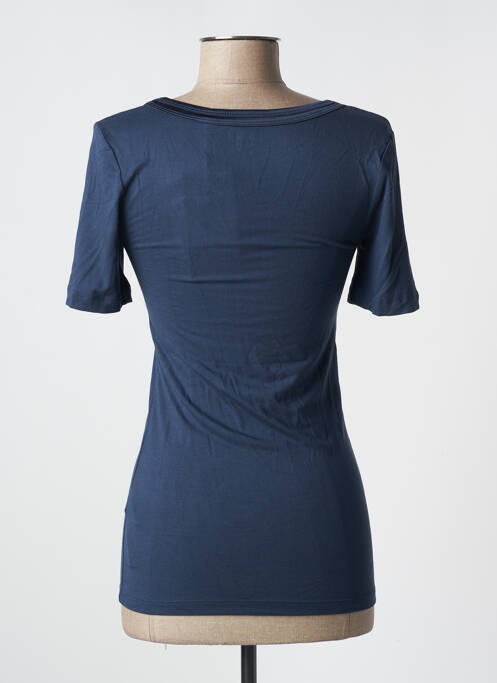 T-shirt bleu ICHI pour femme