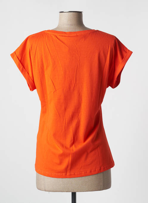 T-shirt orange CREAM pour femme