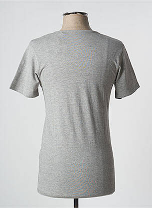 T-shirt coupe cintrée manches courtes gris JACK & JONES homme
