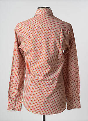 Chemise manches longues imprimé fantaisie marron XOOS homme