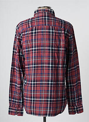 Chemise manches longues manches longues rouge JACK & JONES homme