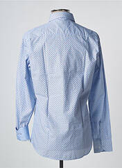 Chemise manches longues bleu XOOS pour homme seconde vue