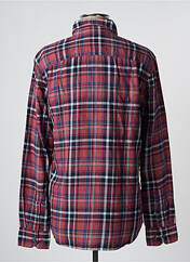 Chemise manches longues rouge JACK & JONES pour homme seconde vue