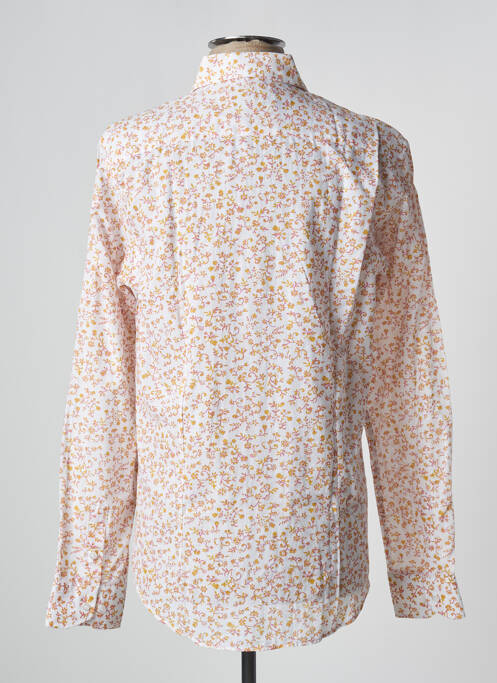 Chemise manches longues manches longues blanc RECYCLED ART WORLD homme