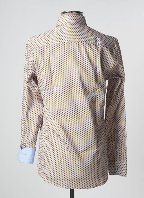 Chemise manches longues jaune XOOS pour homme