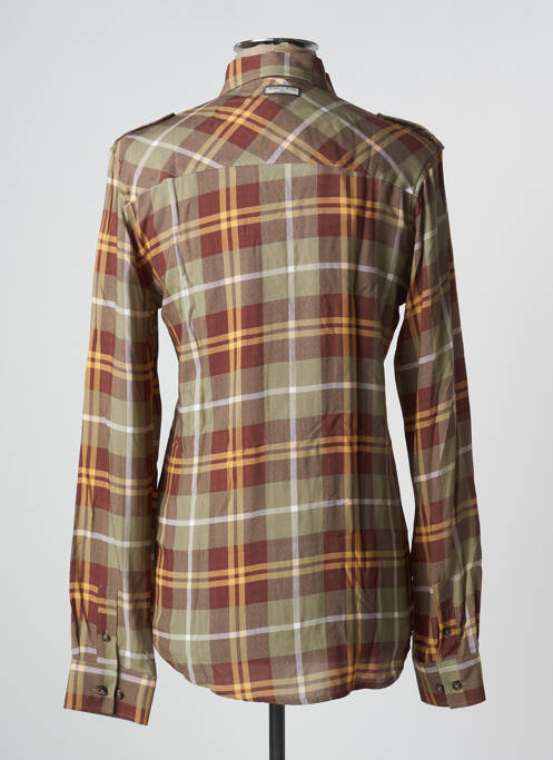 Chemise manches longues marron PEARLY KING homme