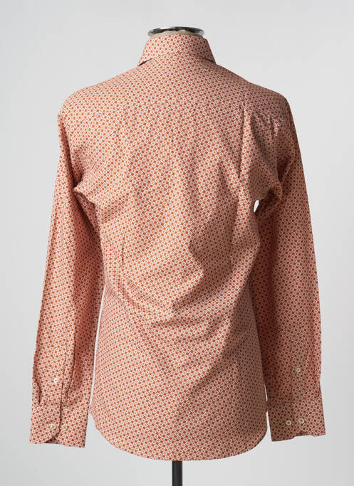 Chemise manches longues marron XOOS pour homme