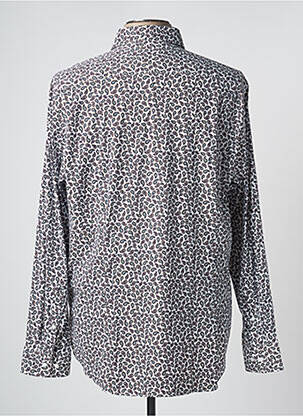 Chemise manches longues manches longues blanc SEIDEN STICKER homme