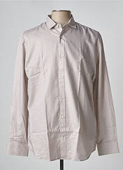 Chemise manches longues beige JACK & JONES pour homme seconde vue