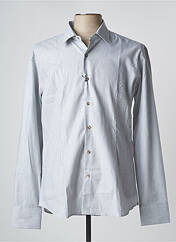 Chemise manches longues gris P.LANGELLA pour homme seconde vue