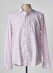 Chemise manches longues rose RECYCLED pour homme seconde vue