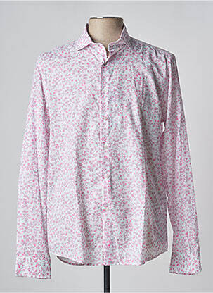 Chemise manches longues rose RECYCLED pour homme