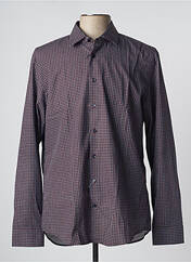 Chemise manches longues violet SEIDEN STICKER pour homme seconde vue