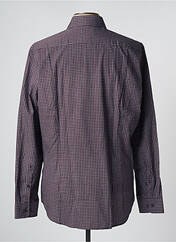 Chemise manches longues violet SEIDEN STICKER pour homme seconde vue