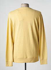 Sweat-shirt jaune JACK & JONES pour homme seconde vue