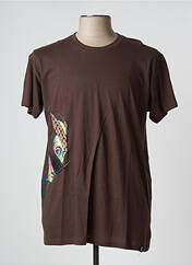 T-shirt marron RECYCLED pour homme seconde vue