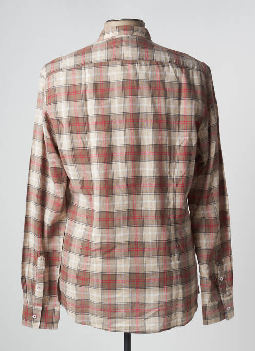 Chemise manches longues beige GAUDI pour homme