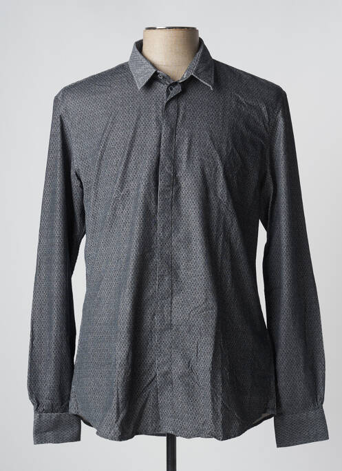 Chemise manches longues gris GAUDI pour homme