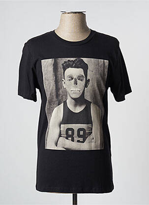 T-shirt coupe droite manches courtes noir JACK & JONES homme