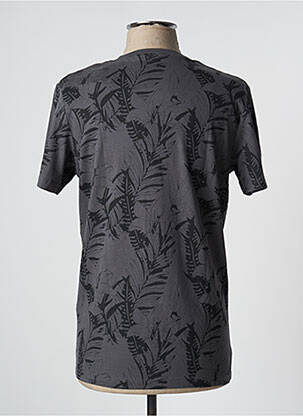 T-shirt coupe droite manches courtes gris JACK & JONES homme