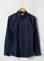 Chemise manches longues bleu JACK & JONES pour homme seconde vue