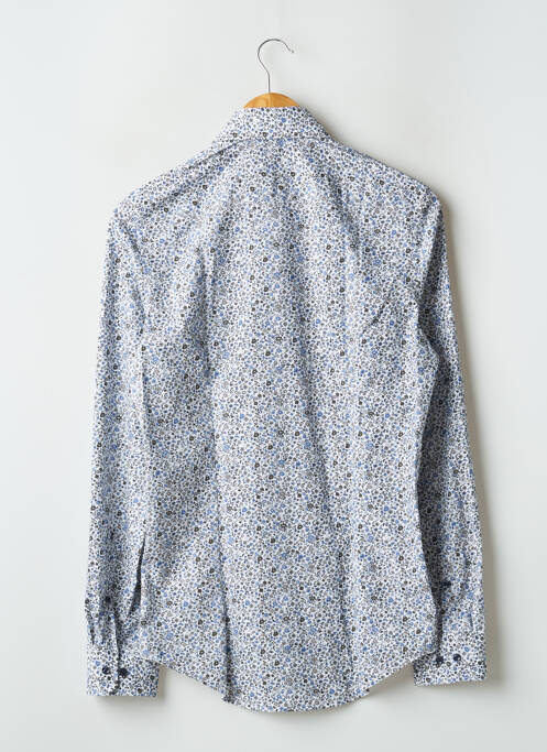 Chemise manches longues blanc SEIDEN STICKER pour homme