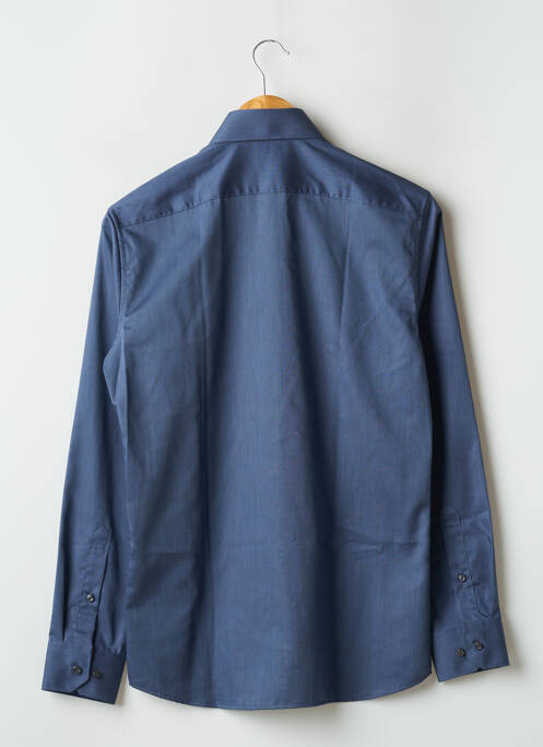 Chemise manches longues bleu JACK & JONES pour homme