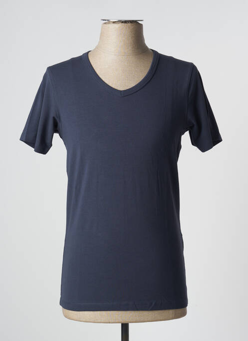 T-shirt bleu JACK & JONES pour homme