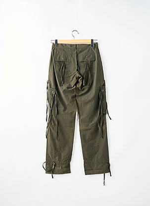 Pantalon cargo coupe droite taille normale vert BE YOU K femme