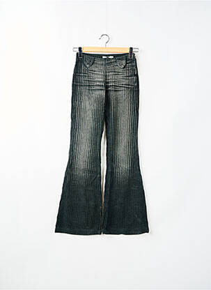 Jean coupe flare taille normale taille normale noir TEDDY SMITH femme