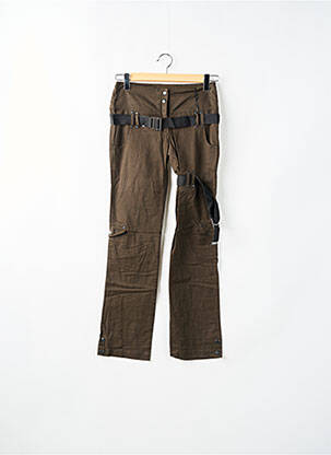 Pantalon cargo coupe droite taille normale vert TORN femme