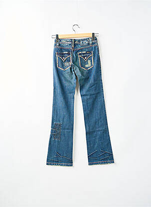 Jeans coupe droite taille normale taille normale bleu TEDDY SMITH femme