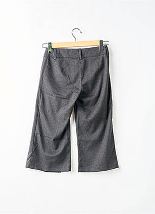 Pantacourt coupe droite gris PAKO LITTO femme