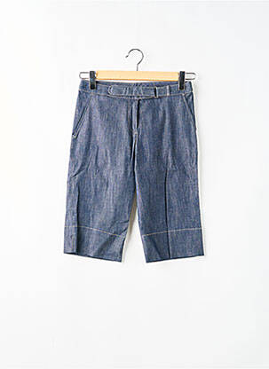 Bermuda coupe droite taille normale bleu SCHOOL RAG femme