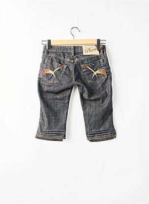 Bermuda taille normale taille normale bleu PHARD femme