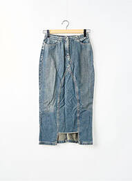 Jupe longue taille normale bleu SCHOOL RAG femme