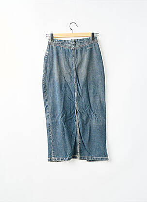 Jupe longue taille normale bleu SCHOOL RAG femme