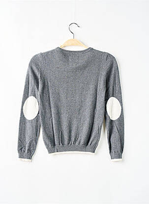 Pull stretch manches longues gris PEPE JEANS fille
