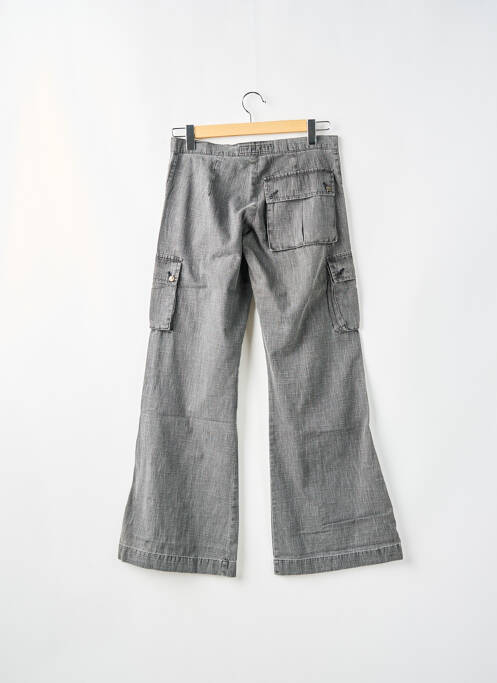 Pantalon cargo coupe droite taille normale gris BLEND femme