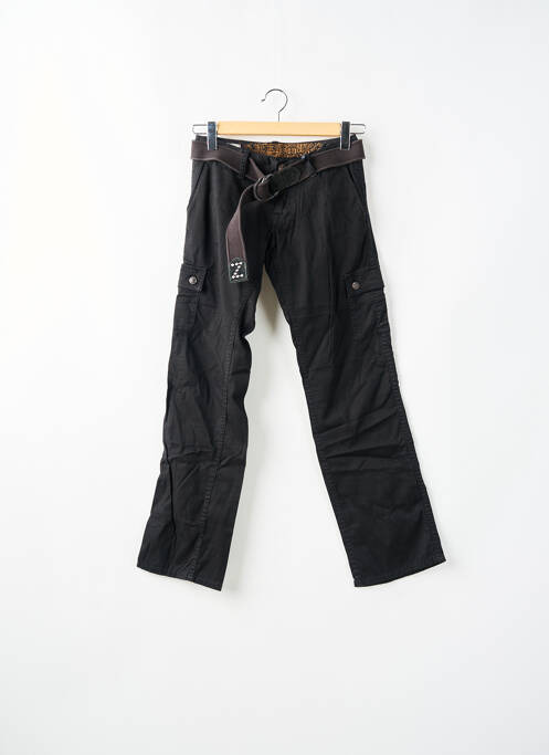Pantalon droit fermeture zippée sous rabat boutonné taille normale noir Z.BRAND femme
