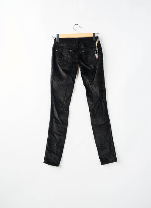 Jeans coupe slim noir RWD pour femme